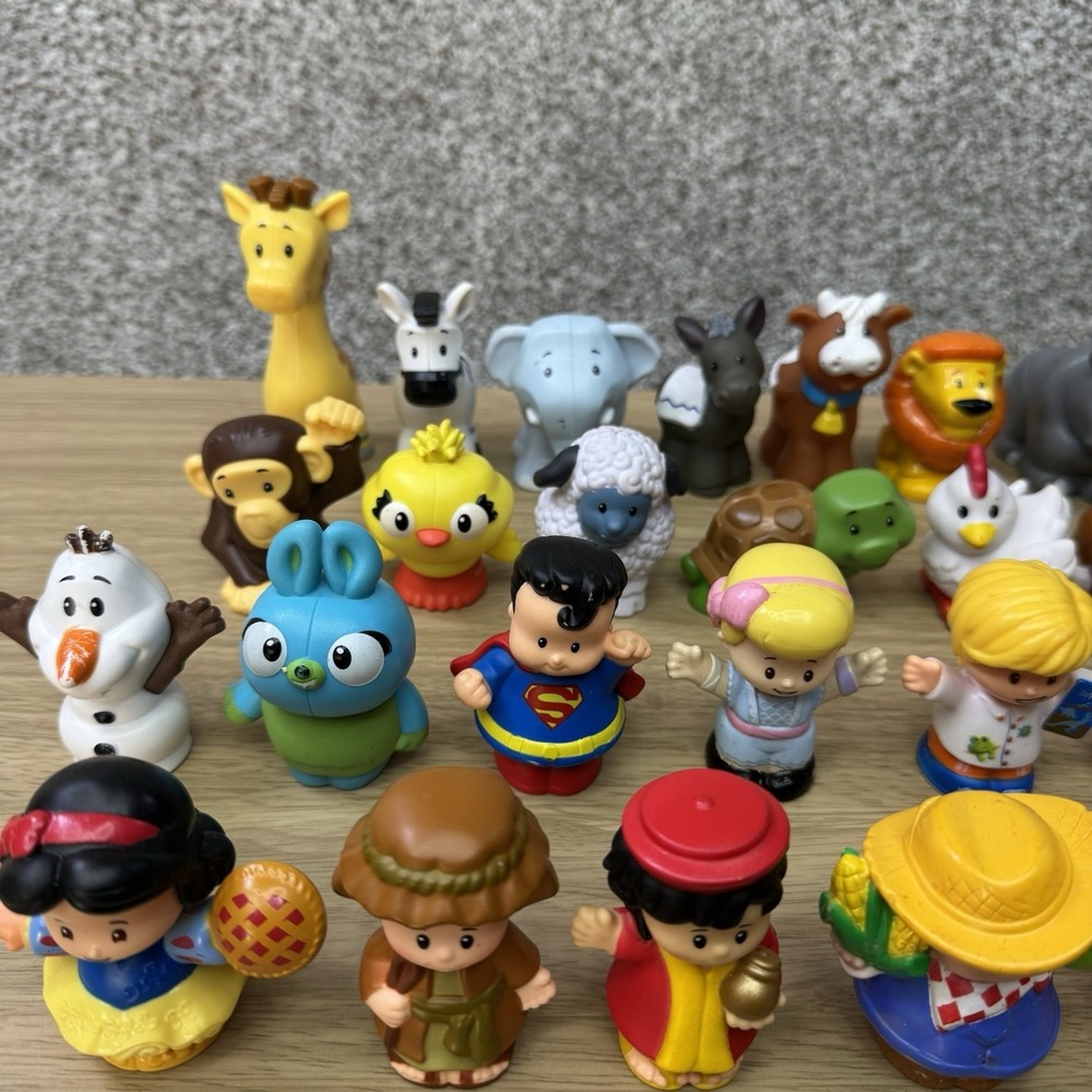 Lot of 28 Fisher-Price Little People Figures Animals Disney Princess Toy Story - Picture 7 of 12